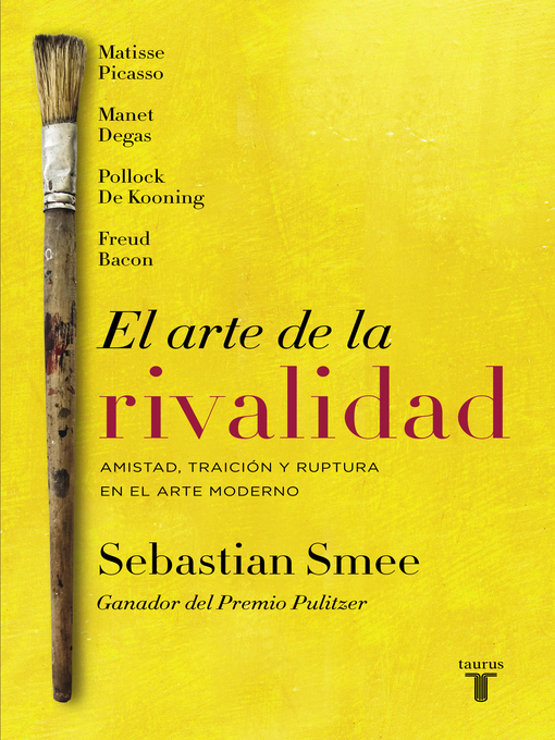 Title details for El arte de la Rivalidad by Sebastian Smee - Wait list